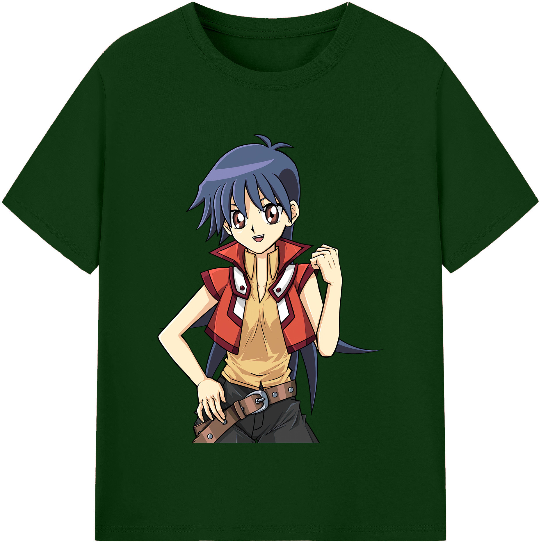 （画像用） 遊☆戯☆王 Yu-Gi-Oh! 綿100％半袖Tシャツ（フロントプリント）
